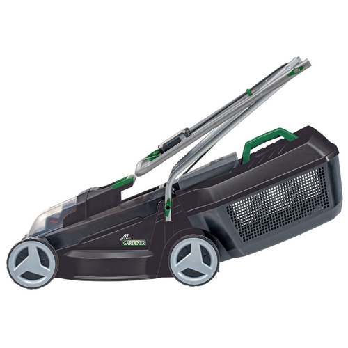 Thumbnail - Mr. GARDENER Akku-Rasenmäher »Akku 1830 Li PXC - Solo«, schwarz/grün, ohne Akku und Ladegerät - schwarz | gruen