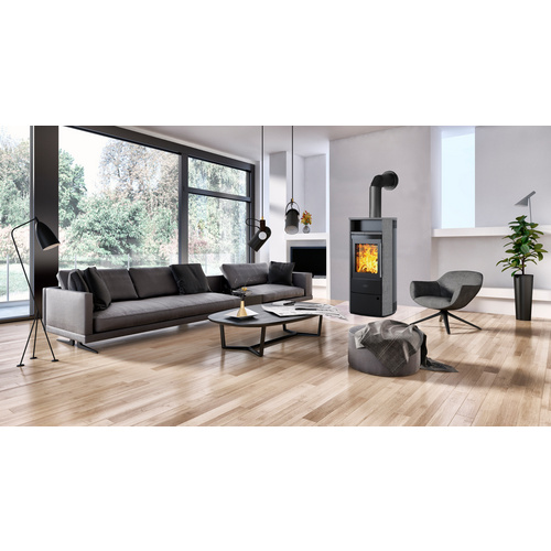 KLEINING Kaminofen »Dublin«, grau, Naturstein, 6 kW, Dauerbrand geeignet (Rabatt: 11 %)