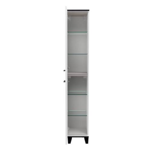 Thumbnail - FACKELMANN Hochschrank »TE-A«, BxHxT: 30,2 x 175,2 x 32 cm, Weiss matt