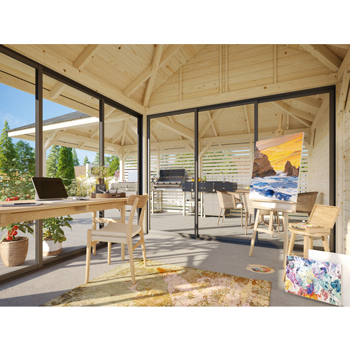 PALMAKO Pavillon »Bianca«, Aufstellma...