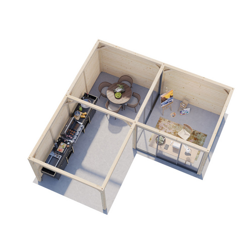 PALMAKO Pavillon »Bianca«, Aufstellma...