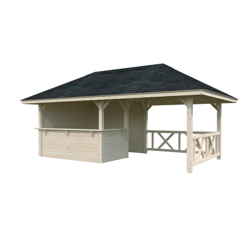 Thumbnail - PALMAKO Pavillon »Bianca Set 110«, BxHxT: 588 x 319 x 300 cm, Grau