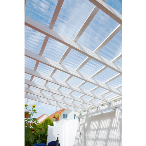 Thumbnail - GUTTA Dachplatte, 2000x1040x0,8 mm (LxBxS), Polycarbonat, transparent