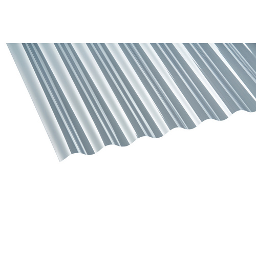 Image of GUTTA Dachplatte »Sinus 76/18«, LxBxS: 2000 x 900 x 0,8 mm, PET, klar - transparent