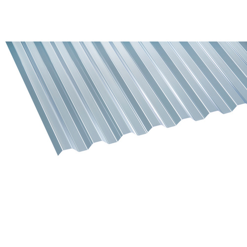 Image of GUTTA Dachplatte »Trapez 70/18«, LxBxS: 2000 x 1090 x 0,8 mm, PET, klar - transparent