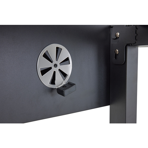 Thumbnail - THOR Holzkohlegrill »Ottawa XXL«, schwarz, Grillfläche: 80x42 cm