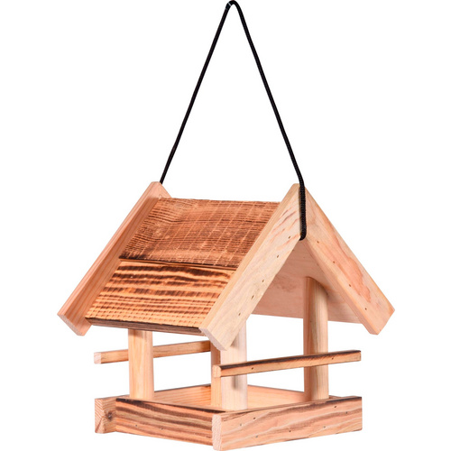 DOBAR Vogelhaus »Candela«, hängend, geflammt - braun