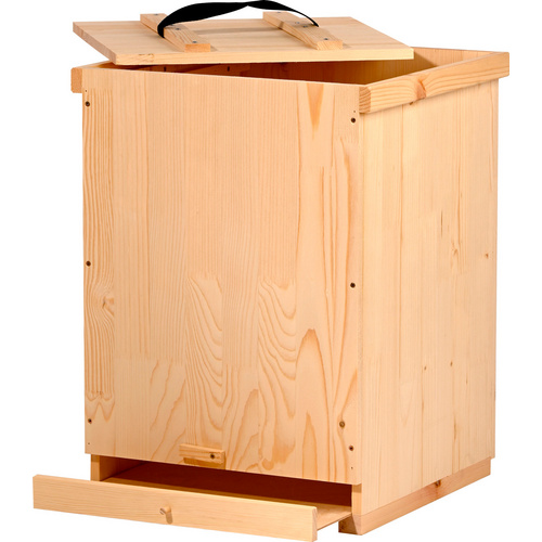 DOBAR Transporthilfe, für ca. 10 Holz-Rähmchen, Natur