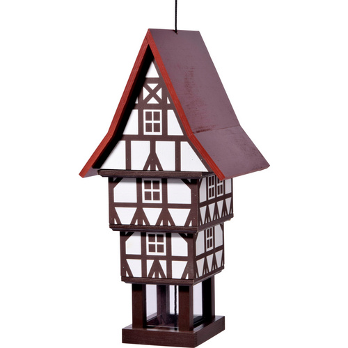 DOBAR Vogelhaus »Zuckerhut«, hängend - rot