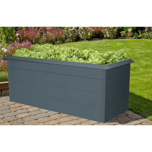 Thumbnail - FLORAWORLD Hochbeet, 1,5 m², mit Schneckenschutz - grau