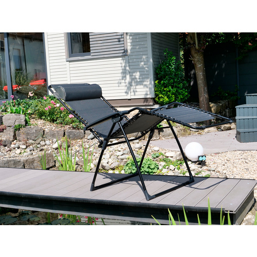 Thumbnail - SUNGÖRL Relaxliege »Oasi  «, XL - grau | schwarz