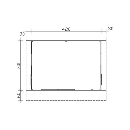 SKANHOLZ Gartenhaus »Tournai 2«, 420 x 300 cm (BxT), nordische Fichte, schiefergrau SKANHOLZ Gartenhaus »Tournai 2«, 420 x 300 cm (BxT), nordische Fichte, schiefergrau