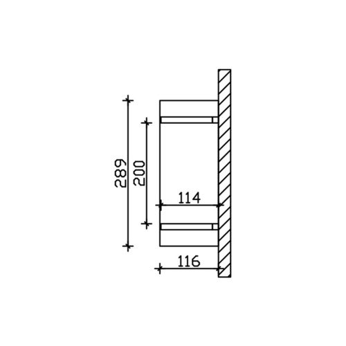 Thumbnail - SKANHOLZ Vordach »Stralsund 2«, 289 x 116 cm (BxT), nordische Fichte, weiß - weiss