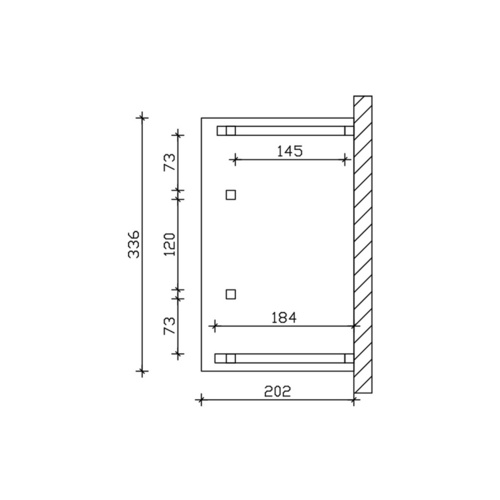 Thumbnail - SKANHOLZ Vordach »Paderborn 7«, 336 x 202 cm (BxT), nordische Fichte, nussbaum - braun