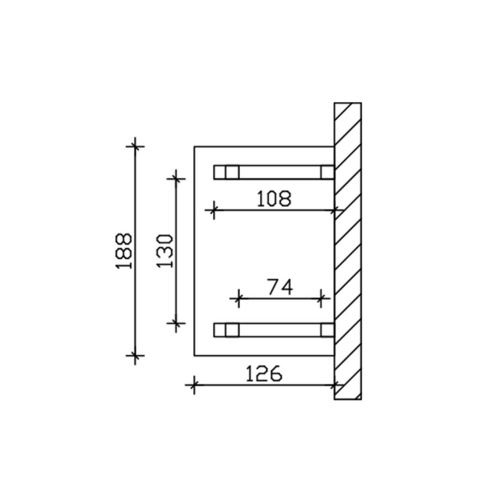 Thumbnail - SKANHOLZ Vordach »Wesel 4«, 188 x 126 cm (BxT), nordische Fichte, schiefergrau