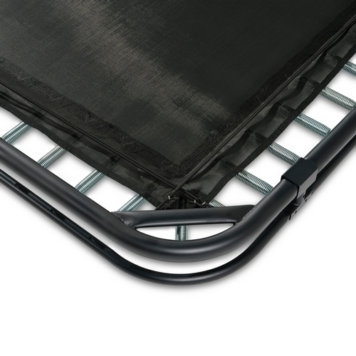 EXIT InTerra ebenerdige sports Trampolin 214x305cm - schwarz