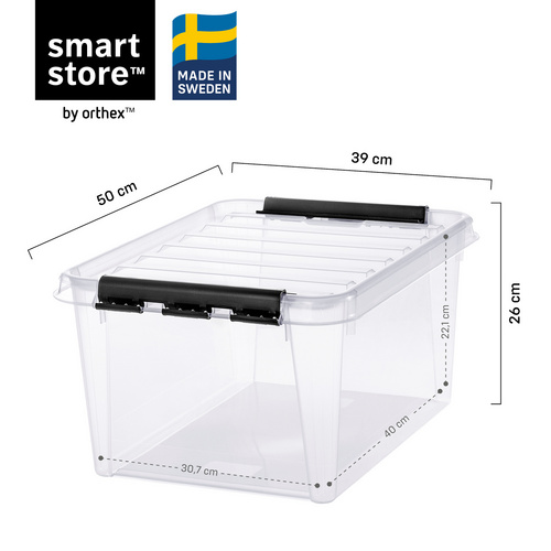 Thumbnail - SmartStore Aufbewahrungsbox »SmartStore Classic 31«, 32L, transparent