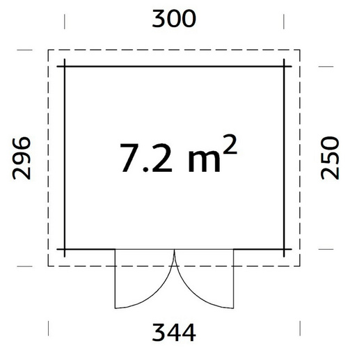 Mr. GARDENER Gartenhaus aus Holz »Malta 2« (RABATT 10%)