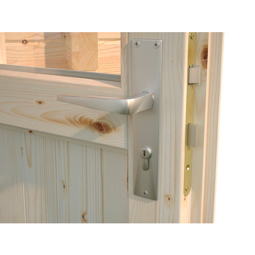 Mr. GARDENER Blockbohlenhaus »Cromwell«, Holz, BxHxT: 338 x 235 x 200 cm (Außenmaße inkl. Dachüberstand) - braun | Fichte | 5,7 m² Mr. GARDENER Blockbohlenhaus »Cromwell«, Holz, BxHxT: 338 x 235 x 200 cm (Außenmaße inkl. Dachüberstand) - braun | Fichte | 5,7 m²