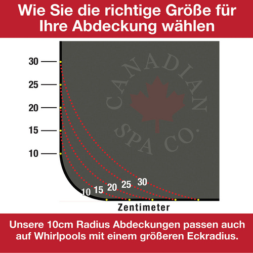 Canadian Spa Whirlpoolabdeckung Delux, 1... Canadian Spa Whirlpoolabdeckung Delux, 1...