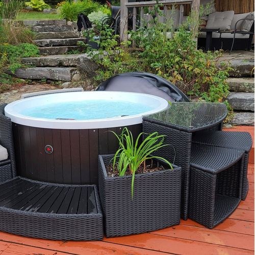 Canadian Spa Whirlpool Bar-Glastisch, 11...