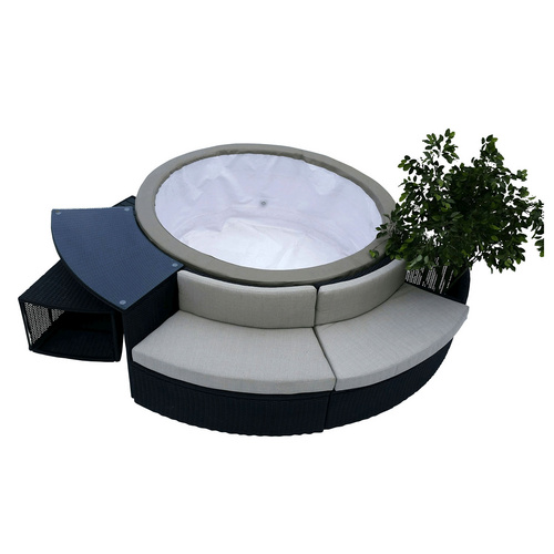 Canadian Spa Whirlpool Sitzbank, mit Kis...