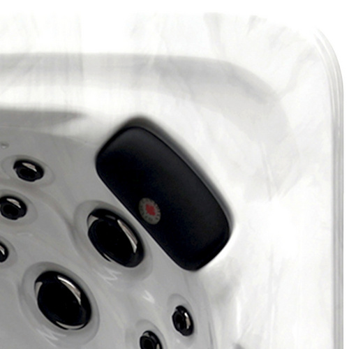 Thumbnail - Canadian Spa Whirlpool Kopfstütze, PVC, braun, Ersatzkissen für Canadian Spa Hurricane-Modelle