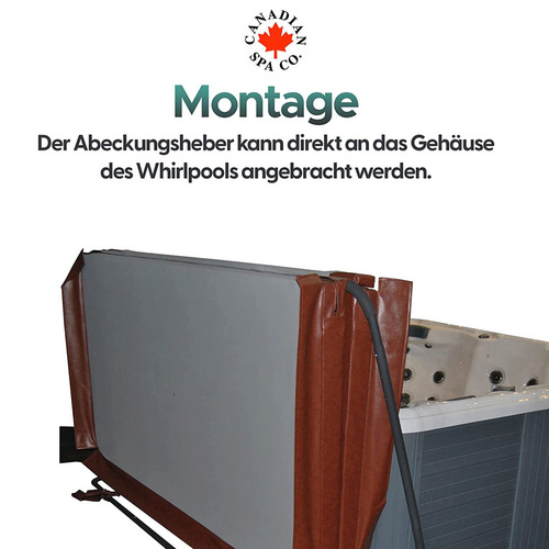 Canadian Spa Whirlpool Abdeckhilfe, bode... Canadian Spa Whirlpool Abdeckhilfe, bode...