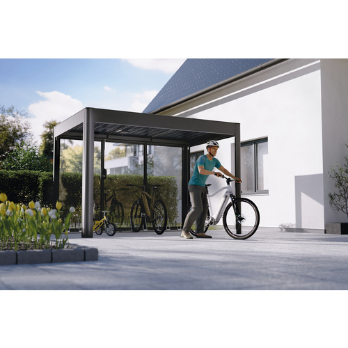 Thumbnail - SunElements Pergola »SunCover«, Select 3.2, (BxH): 338 cm x 229 cm, Wandstärke: 10 mm - schwarz