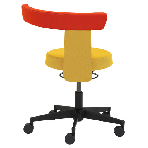 Thumbnail - Mayer Sitzmöbel Multifunktionshocker »1263«, Breite: 64 cm, höhenverstellbar, Polyester, gelb