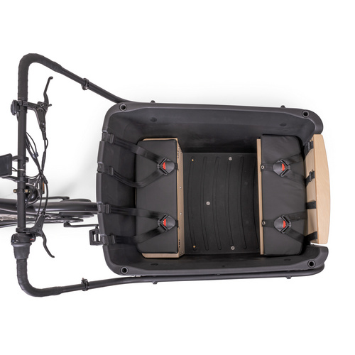 Thumbnail - HAWK Sitzkissen, Geeignet für: E-Bike Cargo 3.X-Serie, schwarz