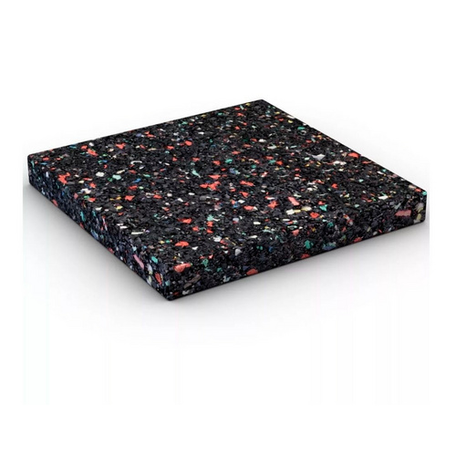 KARIBU Unterleg-Pads, BxLxH: 7 x 7 x 0,8 cm, schwarz, 288 Stück, Zubehör für: Gartenhäuser
