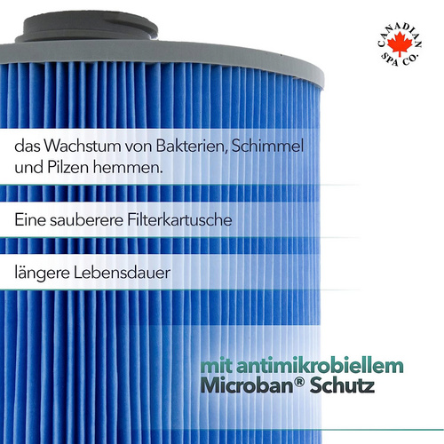 Thumbnail - Canadian Spa Whirlpool Filterset »3+1« für portable Pools, Ersatzfilter für Grand Rapids - blau