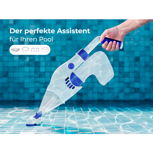 GRE Bodenreiniger, für Pools bis 60 m²...
