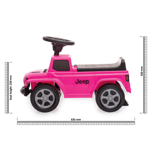 Thumbnail - JAMARA Rutscher »Jeep® Gladiator«, BxHxL: 29 x 42 x 63,5 cm, ab 12 Monaten - rosa