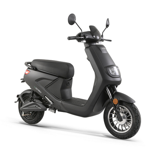Luxxon Dunkelgrau/Schwarz E-Motorroller "E2100li", Grau (Anthrazit, Schwarz), Elektromotorroller, Ohne Topcase, 45 Km/H, Bis Zu 45 Km Reichweite, Lithium-Ionen-Akku, - Image 3