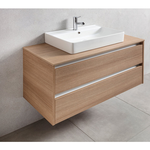 Thumbnail - FACKELMANN Waschtischunterbau »VITA«, VITA WT-Unterbau m. AP 2 Schubl. 1004 mm - braun