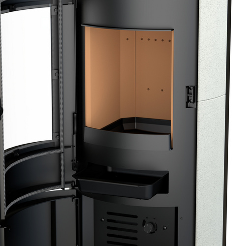 THERMIA Kaminofen, »Cumulus Omega«, schwarz, Stahl/Kalkstein, 7 kW THERMIA Kaminofen, »Cumulus Omega«, schwarz, Stahl/Kalkstein, 7 kW