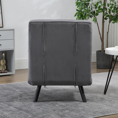Thumbnail - HOMCOM Sessel, LxBxH: 63 x 73 x 81 cm - grau