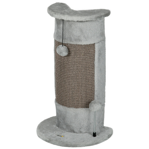 PawHut Kratzbaum, LxBxH: 34 x 25,5 x 58 cm - grau