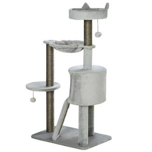 PawHut Kratzbaum, LxBxH: 60 x 40 x 113 cm - grau