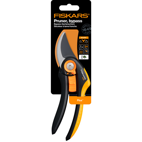 Thumbnail - FISKARS Bypass-Gartenschere »P541«, ergonomisch geformt, max. Aststärke: 2,4 cm - schwarz | orange