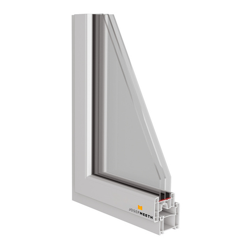 Thumbnail - Josef Meeth Fenster und Türen Fenster »60/3 «, 100 x 65 cm (BxH), Dreh-Kipp, DIN links - weiss