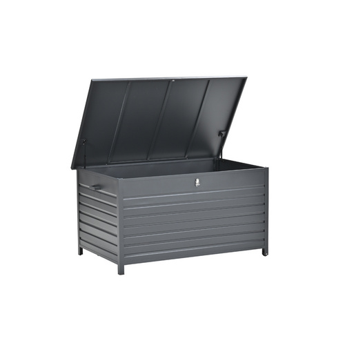 Thumbnail - GARDEN IMPRESSIONS Kissenbox »Cambridge«, BxHxT: 155 x 82,5 x 97 cm, Anthrazit - schwarz