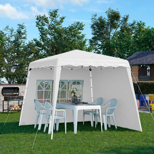 Outsunny Pavillon, LxBxH: 240 x 240 x 25... Outsunny Pavillon, LxBxH: 240 x 240 x 25...