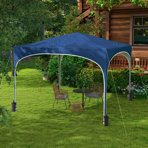 Outsunny Pavillon, LxBxH: 295 x 295 x 25... Outsunny Pavillon, LxBxH: 295 x 295 x 25...