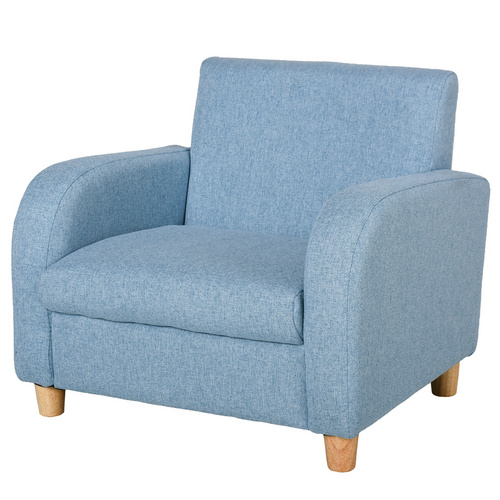 HOMCOM Kindersofa, LxBxH: 49 x 45 x 44,5 cm - blau