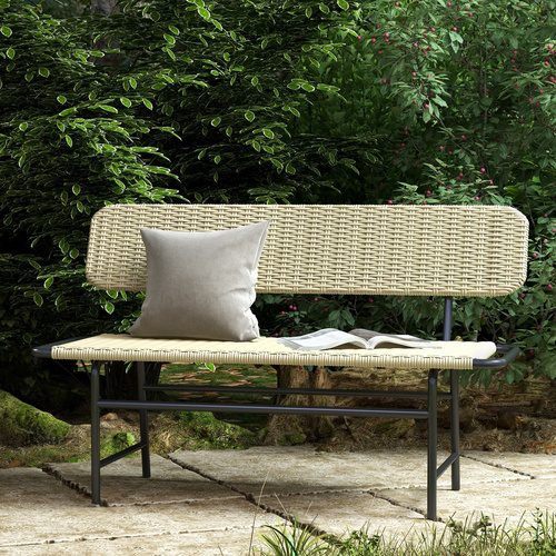Thumbnail - Outsunny Gartenbank, LxBxH: 132 x 66 x 80 cm - braun