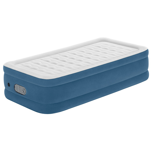 BESTWAY Luftbett »AlwayzAire™«, mit integrierter Doppelpumpe, LxBxH: 191 x 97 x 46 cm - blau