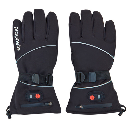 PROPHETE Fahrradhandschuhe, Smartfunktion, L/XL - schwarz - Größe L/